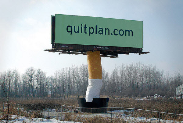 Quit Plan billboard